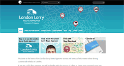 Desktop Screenshot of londonlorrycontrol.com
